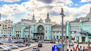 Belorussky railway station #stayhome #walkingstreet #respect #attractions #spring #stream