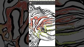 🐠 You can color this #MandarinDragonet #Fish in my new #ColoringBook 🏖️🖍️ Coming Soon!