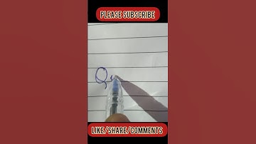 "Queen" cursive handwriting💓💓 #youtubeshorts #art #writing #shorts