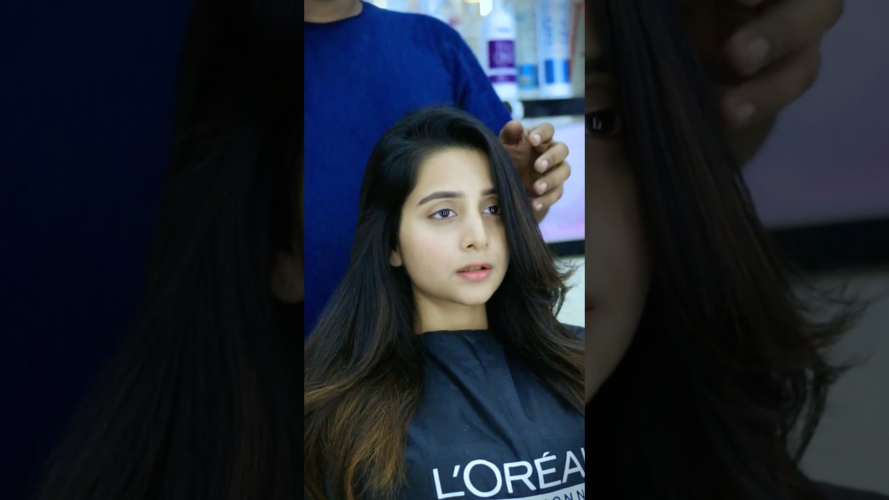 Actress Debchandrima Haircut With Magic Skill Salon ll 