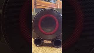 LG XBOOM 700W 2.1ch Mini Shelf System with Built-in Subwoofer and Bluetooth®CM4550 Max volume 40 