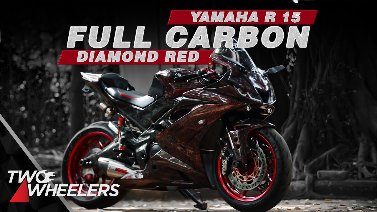 #BLACKLYFE Yamaha R15 Full Carbon, Diamond Red, Kekar ala Superbike/#TWOWHEELERS/2023 - EPS 66
