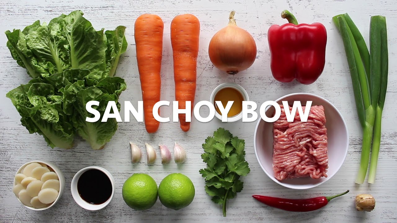 Boost your Recipes: San Choy Bow