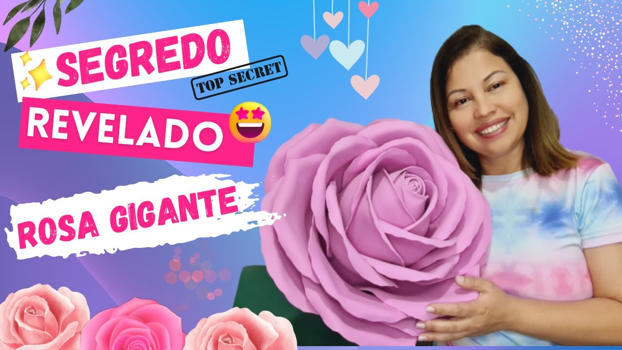 Montando uma Rosa Gigante do zero - Parte 3/3