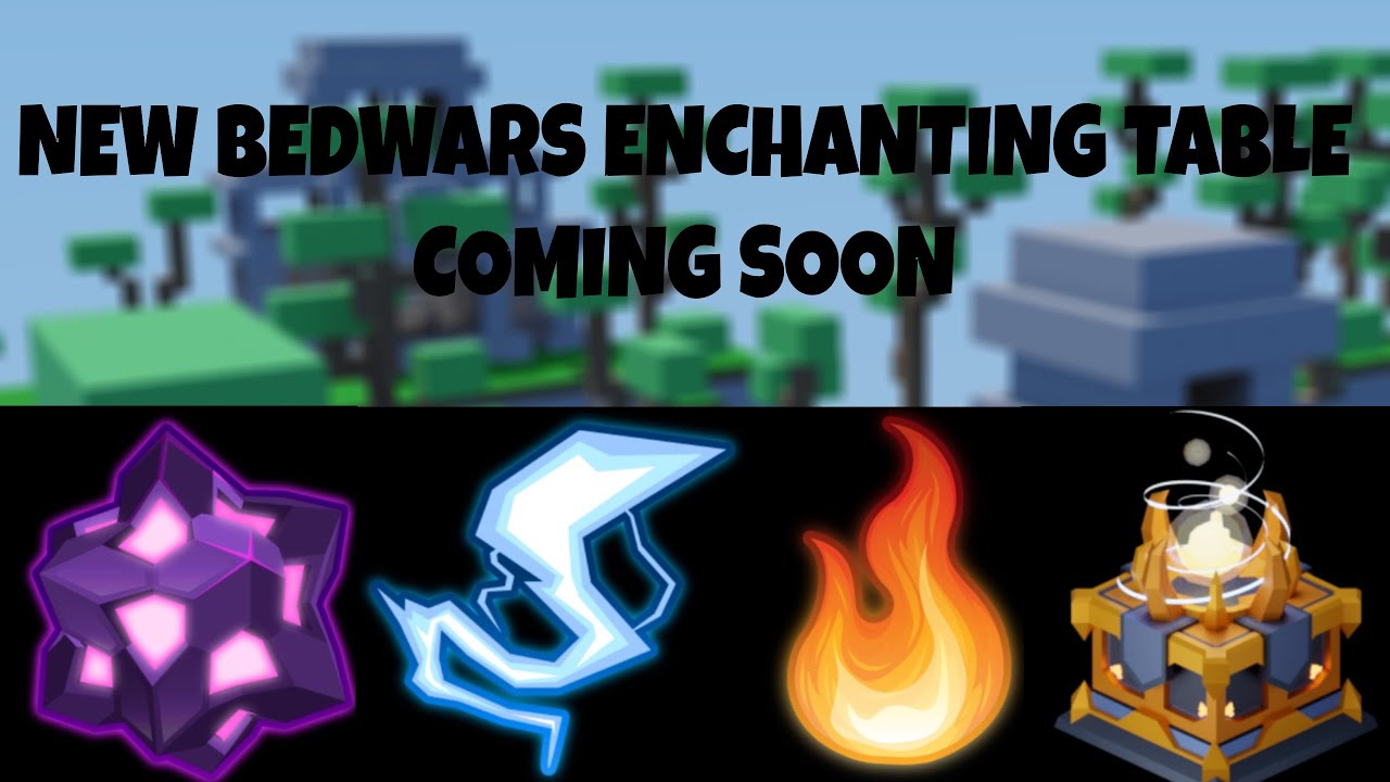 New Roblox BedWars Enchanting Table! - YouTube