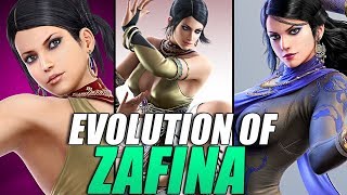 Evolution of Zafina from Tekken (2007-2019)