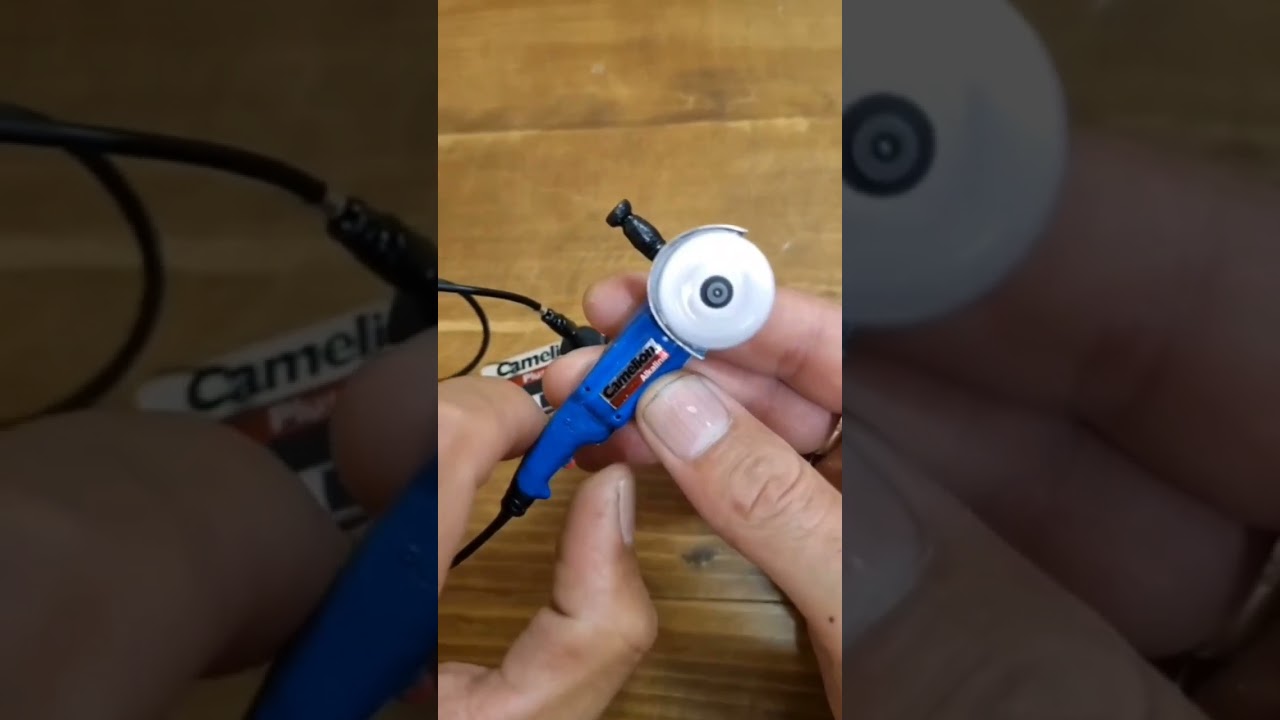 how world samllest Angle Grinder works 😍 subscribe for more videos 