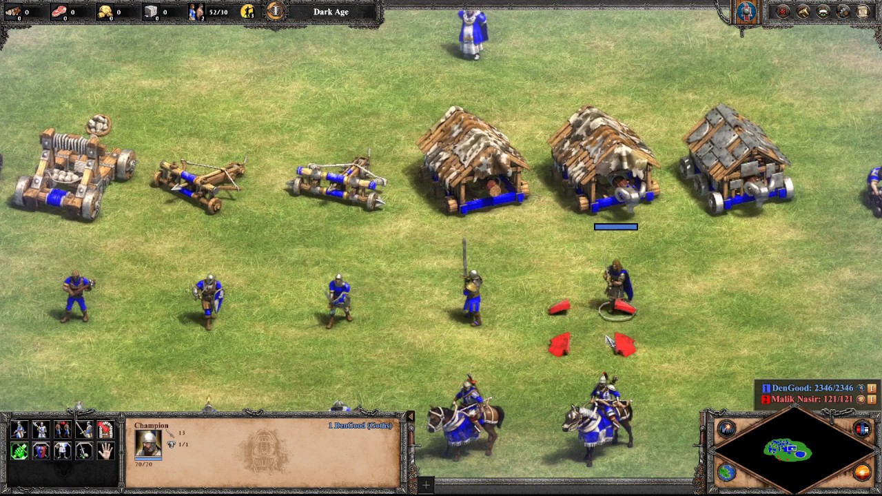 all age of empires gold edition units