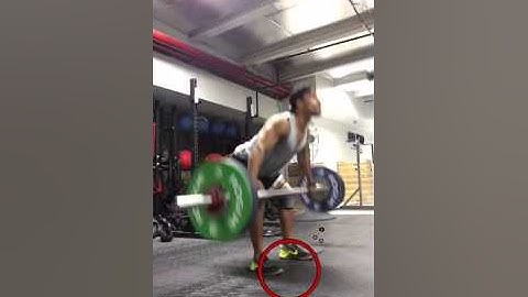 Snatch Technique: Why do we sometimes jump backwards in a snatch or clean?