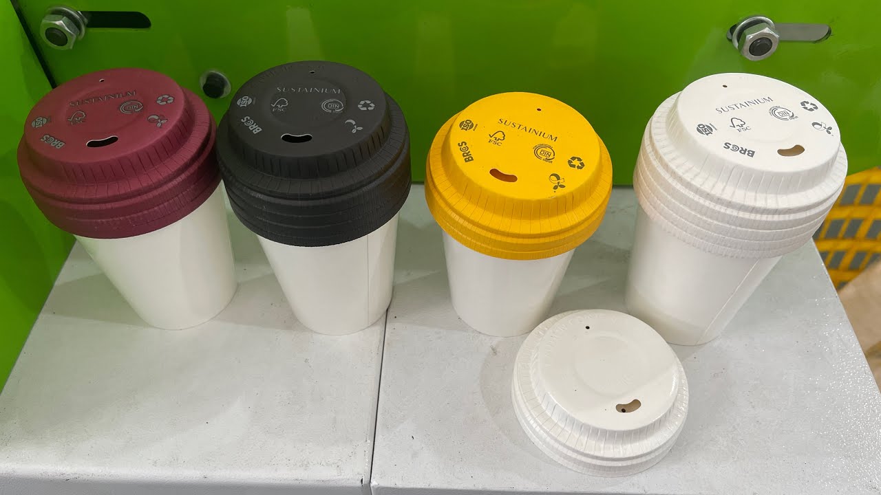Dome paper cup lid cap cover machine leader FeeNoT best paper container ...