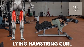 *ALTERNATIVE* Lying Hamstring Curls (when no machine available)