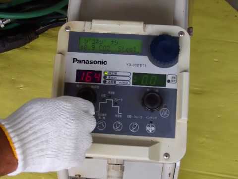 Panasonic☆半自動溶接機☆YD 350GB2☆フルデジタル☆テスト