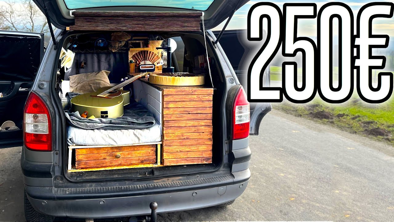 Vom AUTO zum MICRO CAMPER (simpel und bequem) 2/2