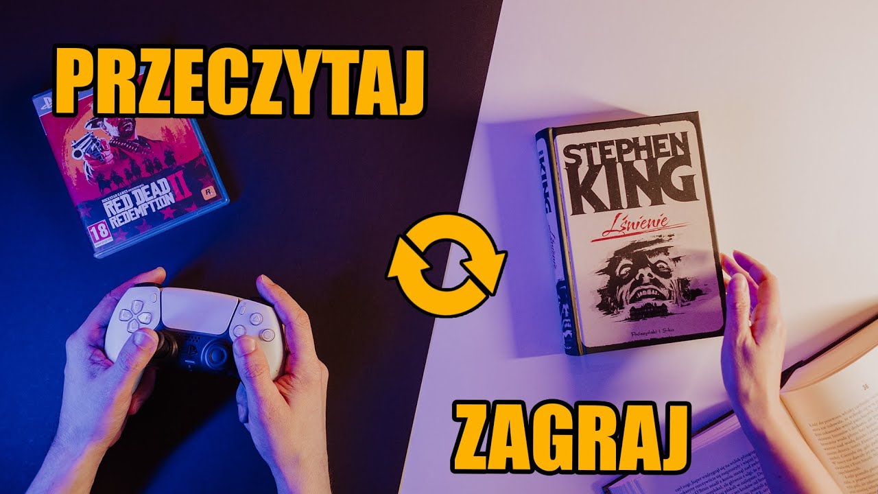 Lubisz te gry? Sprawdź te książki! (Moje TOP dopasowania)