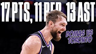 Domas DELIVERS A PERFECT TRIPLE DOUBLE! | 11.6.24