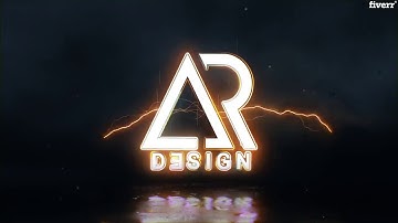 Create epic electric lightning logo reveal - Best Logo Animation service