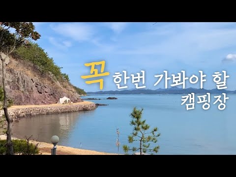 최고의 캠핑장을 찾았습니다ㅣ안보면 후회하셔도 저희는 모릅니다ㅣ보성 지중해펜션 캠핑장ㅣ