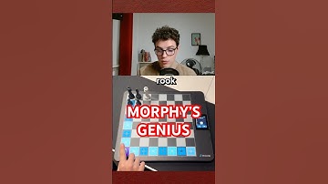 Morphy’s Genius!  Use Code PIETRO10 for 10% off this amazing board! #chess #chessup