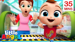 Safety At The Mall With Baby John + More Little Angel Kids Songs & Nursery Rhymes