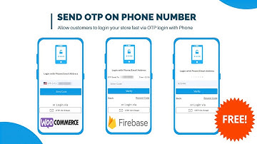 How to setup free OTP Login for Woocommerce |Firebase OTP login verification
