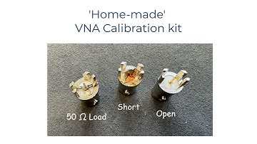 E1.0 Calibrating a VNA with a cheap, 