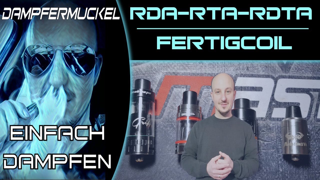 RDA ☆ RTA ☆ RDTA ☆ Fertigcoil