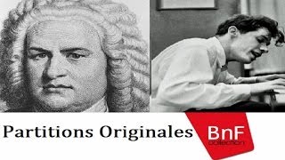 JS Bach - Variation 23 - Variations Goldberg  [Glenn Gould]  - BWV 988 - Partitions Manuscrites Resimi