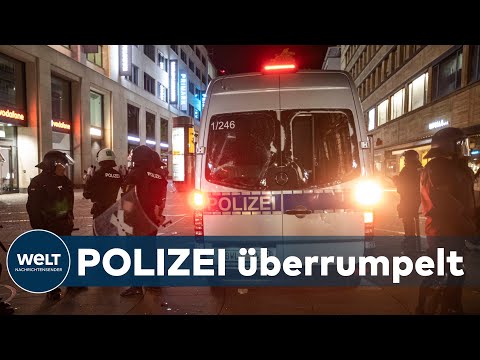 WELT DOKUMENT: Chaos-Nacht in Stuttgart - Erschütternder Bericht der Polizei
