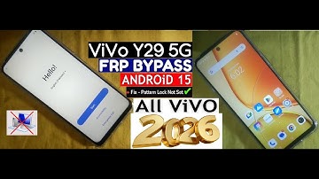 Vivo Y29 Android 15 Frp Bypass | Vivo Y29 Google Account Unlock Without Pc | All New Security