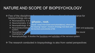 Unit 1 Part 2 :: BPCC102- Biopsychology- BAPCH- BA(Hons) in Psychology (IGNOU)