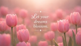 Ultra Wide Tulip Field 🌷 | 4K Relaxing Nature Loop screenshot 3