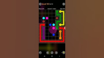 How to solve flow free (Tower pack 8x10 level 99)