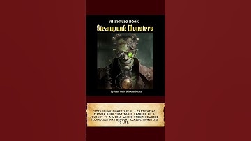 New AI Steampunk Picture Books on Amazon!