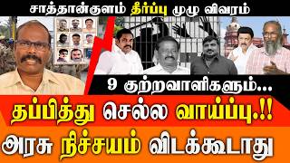 "வெளியே விடாதீங்க!" கொதிக்கும் முத்து குணா! சாத்தான்குளம் 9 போலீசாருக்கு இரட்டை மரண தண்டனை!