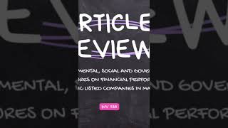 ARTICLE REVIEW INV536