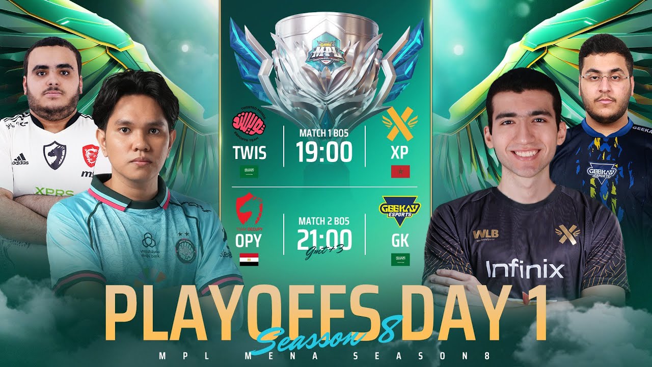 اليوم ١ للتصفيات من 2025  MPL MENA الموسم الثامن