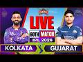 🔴IPL LIVE: KKR vs GT Live match Score, IPL 2026 Match Today | Kolkata vs Gujarat Live cricket match