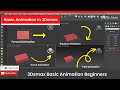 Basic animation in 3dsmax for Beginners #3dsmaxhinditutorials