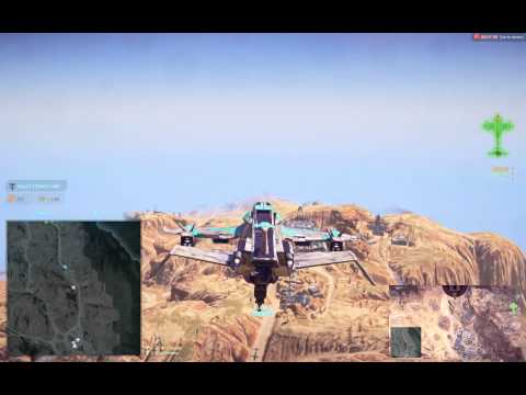 Planetside 2 - Liberator Dalton Dual View 2 - part 1 2014.01.21