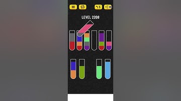 Water Sort puzzle Level 2208