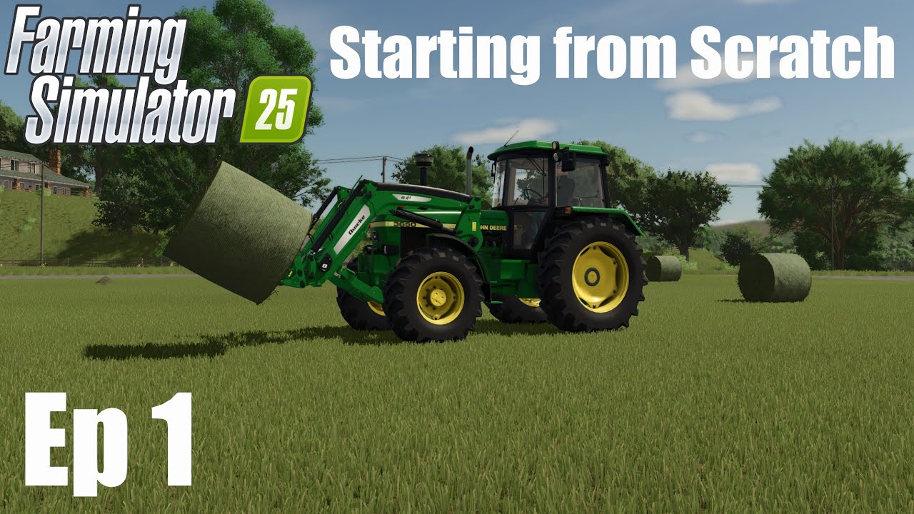 STARTING FROM SCRATCH in Riverbend Springs! - FS25 - Farming Simulator 25