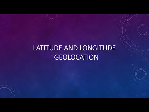 Finding Longitude and Latitude using GEO Location. ServiceNow's cool feature