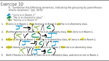 Symbolic Logic I: Grouping & Parentheses