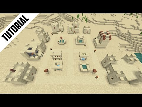 Minecraft: How to Build a Desert Village 2 (Step By Step)