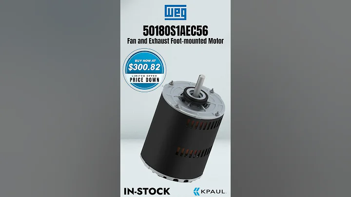 In Stock | WEG 5018OS1AEC56 Fan & Exhaust Motor | Authorized Distributor | KPaul–Veteran Owned