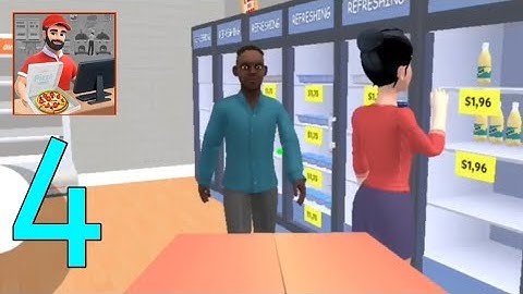 Pizza Shop Simulator Gameplay Walkthrough part 4 ( Android, ios )