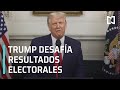 Trump insiste en fraude electoral, sin pruebas - Las Noticias