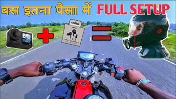 My New motovlogging setup DJI OSMO ACTION 3 .. better than gopro hero 10 ?" || #Motovlog #Camera