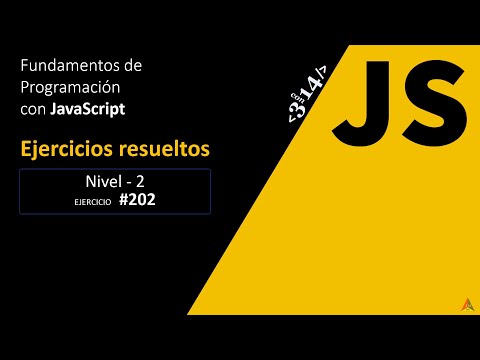 Ejercicio JS - #202 | Nivel 2