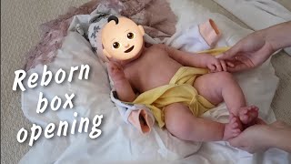 : SILICONE REBORN BABY BOX OPENING      